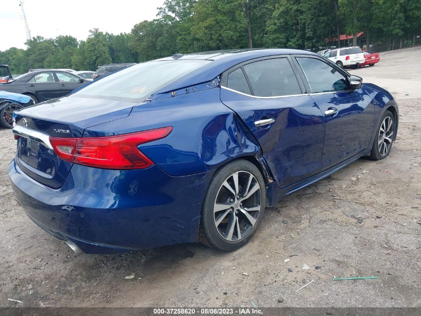 2017 NISSAN MAXIMA PLATINUM - 1N4AA6AP9HC447295