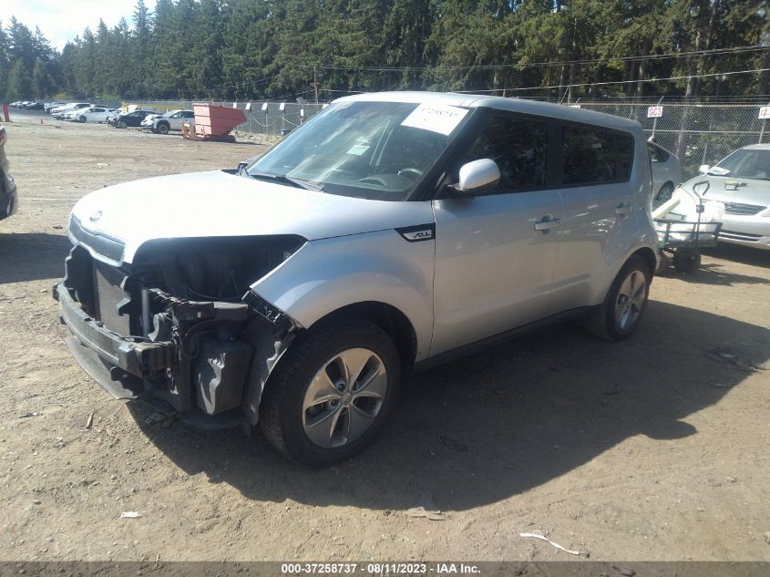 2016 KIA SOUL BASE - KNDJN2A22G7845144
