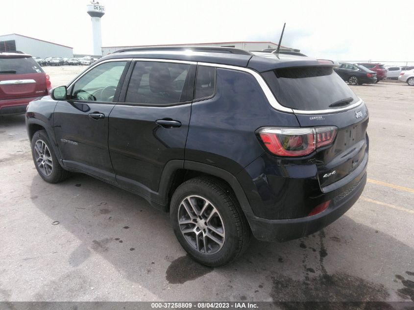 2017 JEEP COMPASS LATITUDE - 3C4NJDBB1HT628737