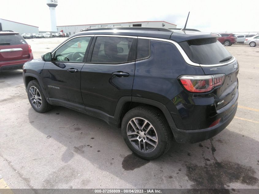 2017 JEEP COMPASS LATITUDE - 3C4NJDBB1HT628737