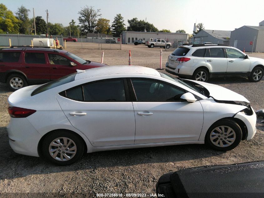2017 HYUNDAI ELANTRA SE - 5NPD74LF6HH113471