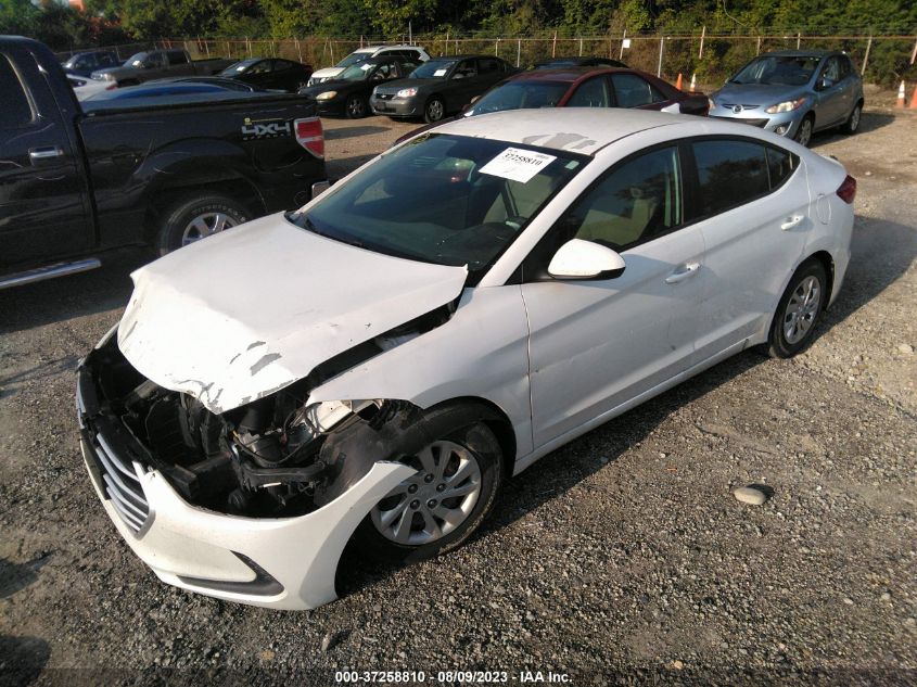 2017 HYUNDAI ELANTRA SE - 5NPD74LF6HH113471