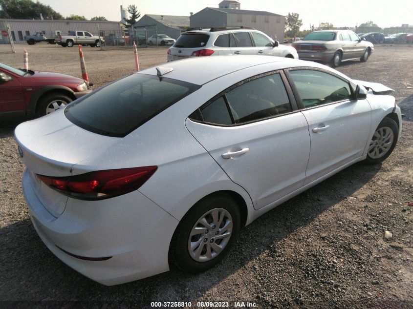 2017 HYUNDAI ELANTRA SE - 5NPD74LF6HH113471