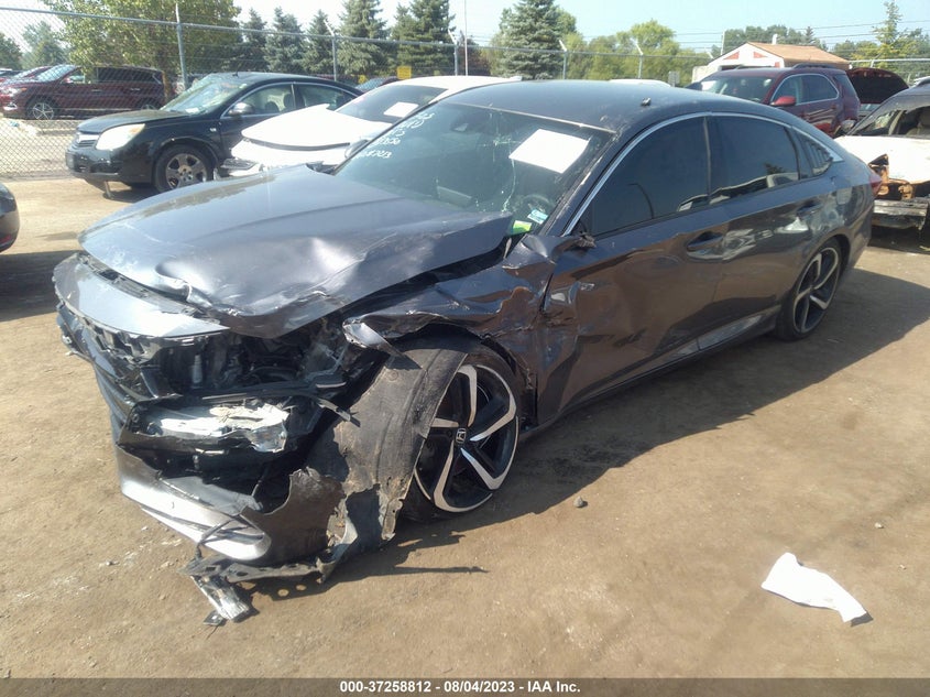 VIN 1HGCV1F32KA135758 2019 HONDA ACCORD SEDAN SPORT 1.5T