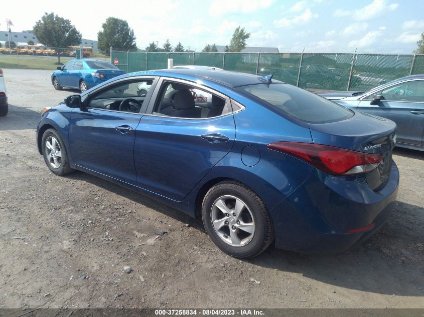 2015 HYUNDAI ELANTRA SE - 5NPDH4AE6FH586923
