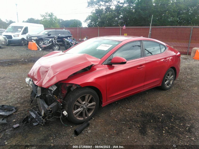 2018 HYUNDAI ELANTRA SEL - 5NPD84LF7JH246436