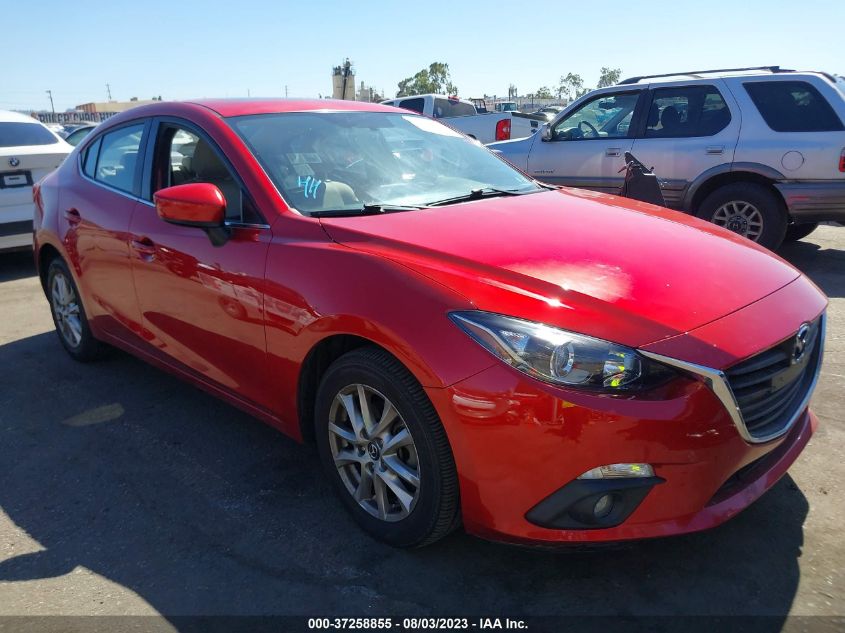 2016 MAZDA MAZDA3 I TOURING - JM1BM1V75G1344811