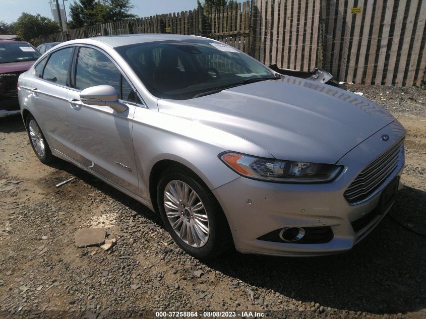 2016 FORD FUSION SE HYBRID - 3FA6P0LU4GR155302