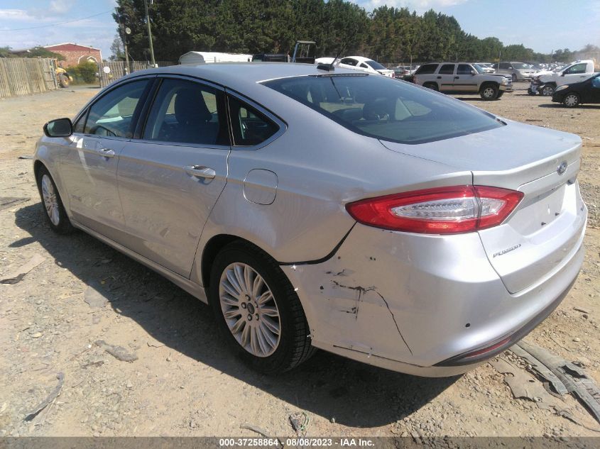 2016 FORD FUSION SE HYBRID - 3FA6P0LU4GR155302