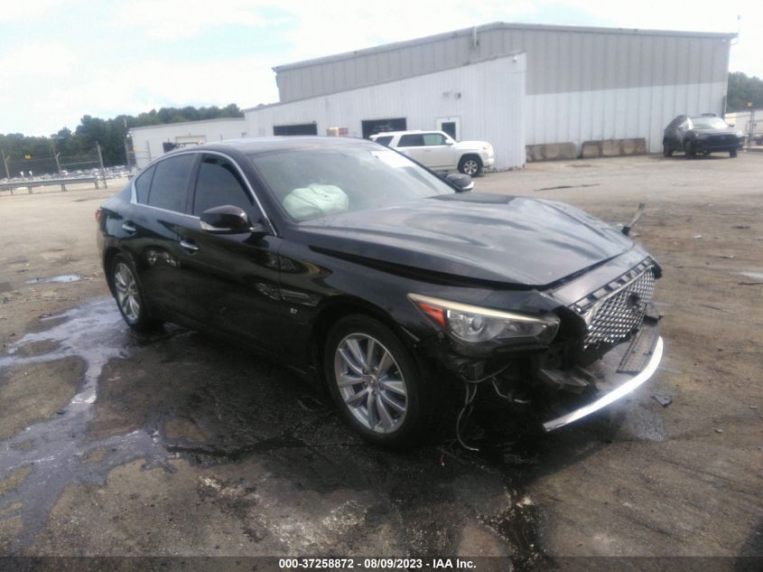 Lot #2536949911 2015 INFINITI Q50 PREMIUM salvage car