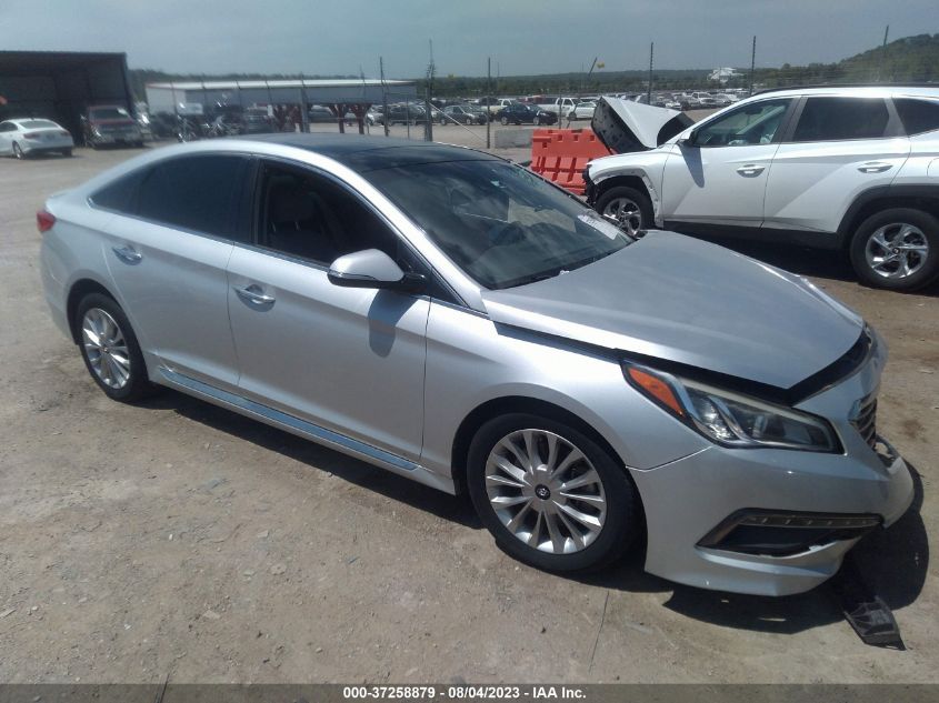 2015 HYUNDAI SONATA 2.4L LIMITED - 5NPE34AF5FH029335