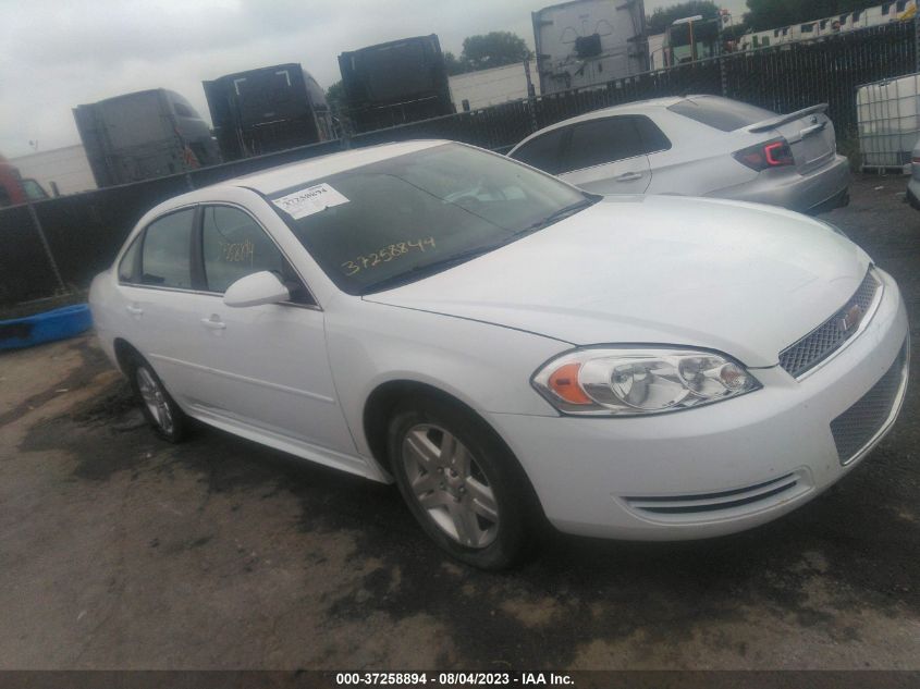 2013 CHEVROLET IMPALA LT - 2G1WG5E32D1135537