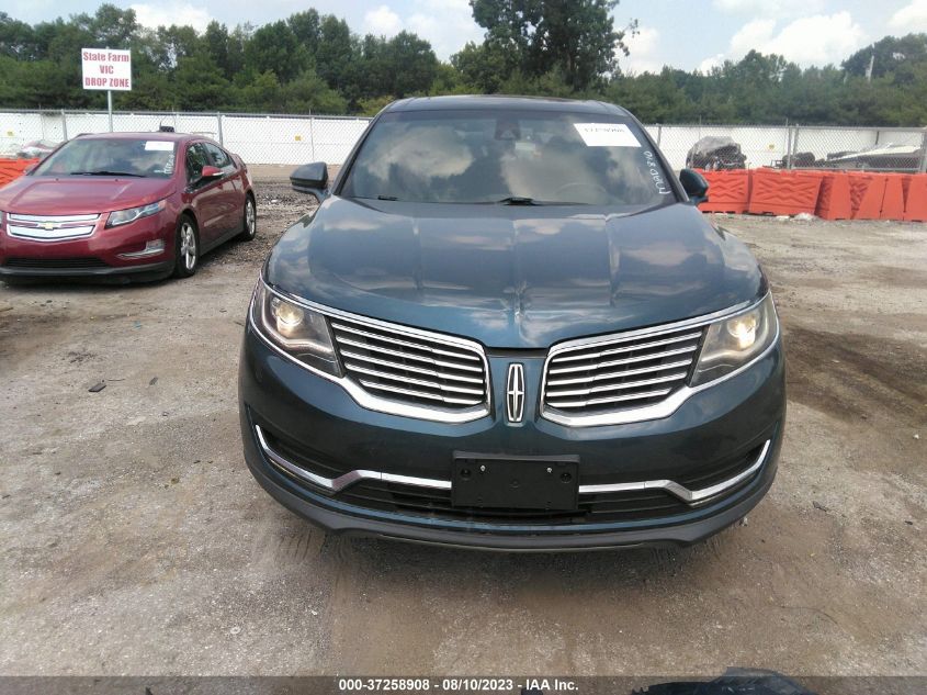 2016 LINCOLN MKX SELECT - 2LMTJ8KP2GBL30153