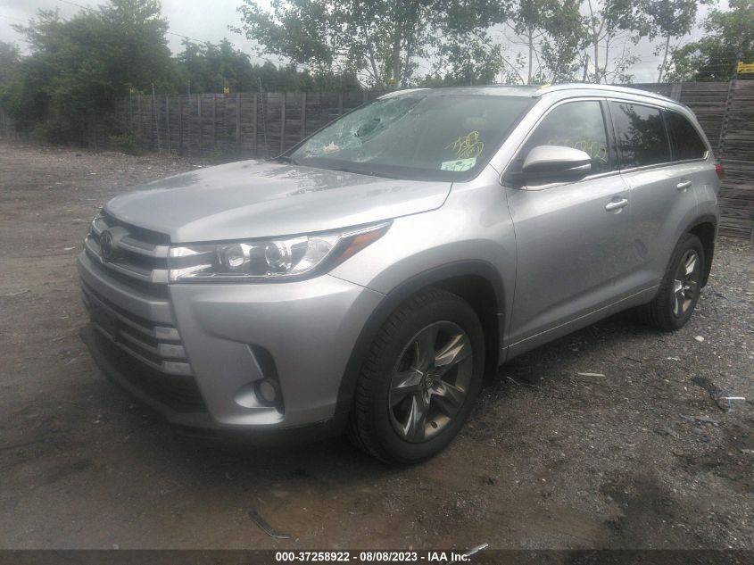 2017 TOYOTA HIGHLANDER LIMITED - 5TDDZRFH4HS439509