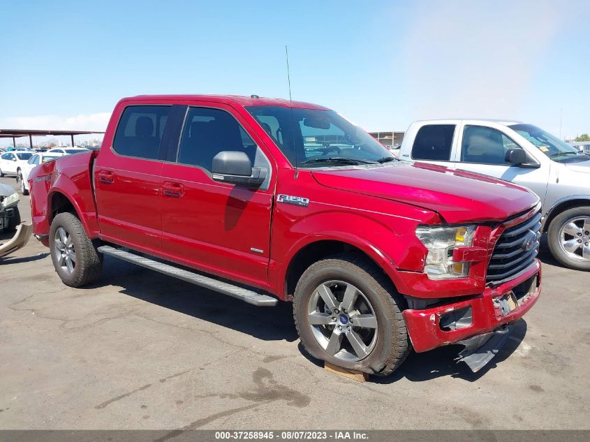 2016 FORD F-150 XLT - 1FTEW1EP1GKF84794