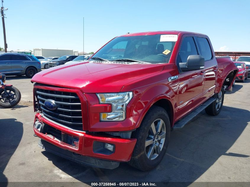 2016 FORD F-150 XLT - 1FTEW1EP1GKF84794