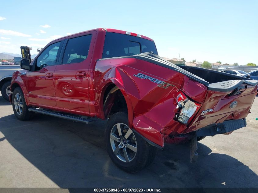 2016 FORD F-150 XLT - 1FTEW1EP1GKF84794