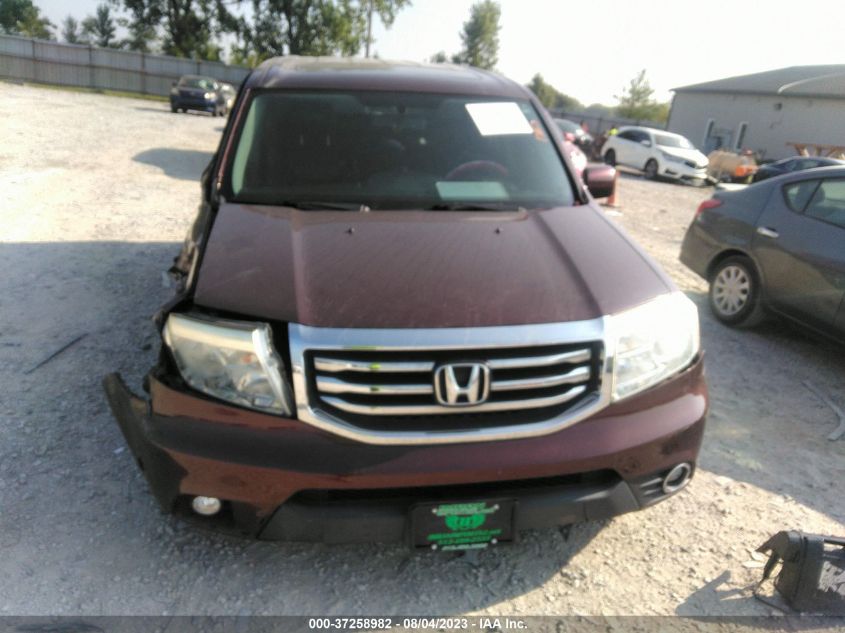 2013 HONDA PILOT EXL - 5FNYF4H58DB033392