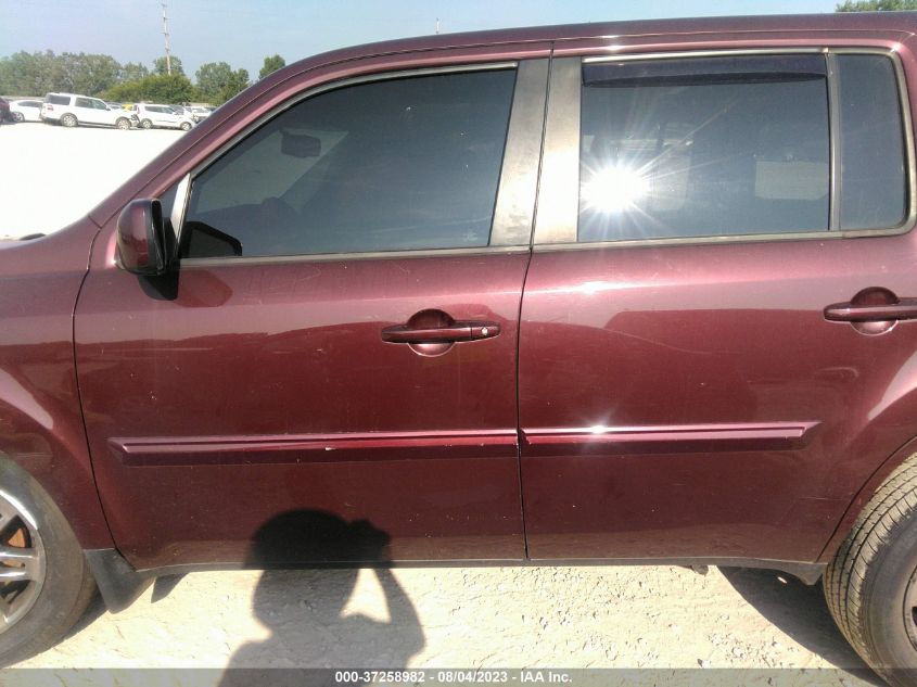 2013 HONDA PILOT EXL - 5FNYF4H58DB033392