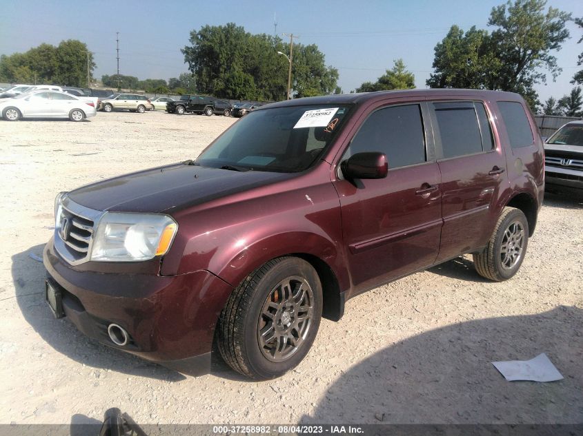 2013 HONDA PILOT EXL - 5FNYF4H58DB033392
