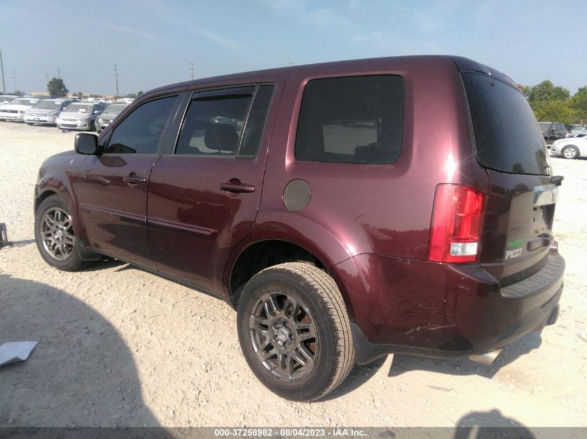 2013 HONDA PILOT EXL - 5FNYF4H58DB033392