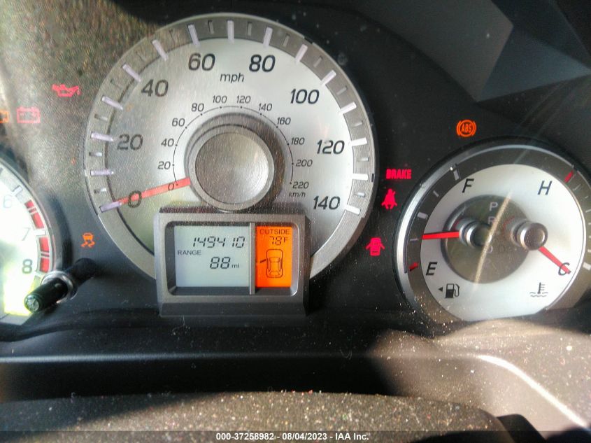 2013 HONDA PILOT EXL - 5FNYF4H58DB033392