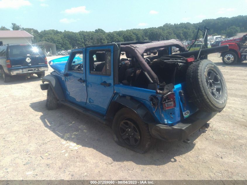 2015 JEEP WRANGLER UNLIMITED SPORT - 1C4BJWDG1FL608830