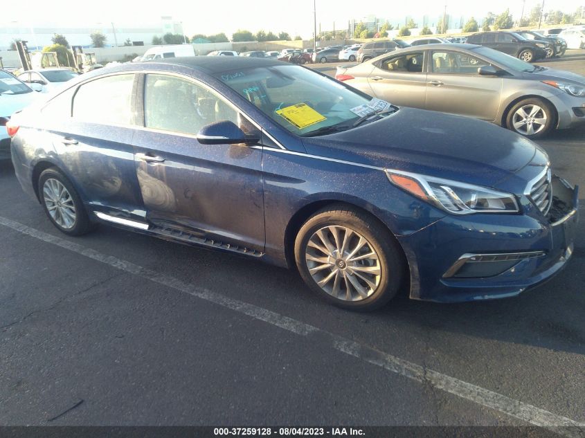 2015 HYUNDAI SONATA 2.4L LIMITED - 5NPE34AF8FH106795