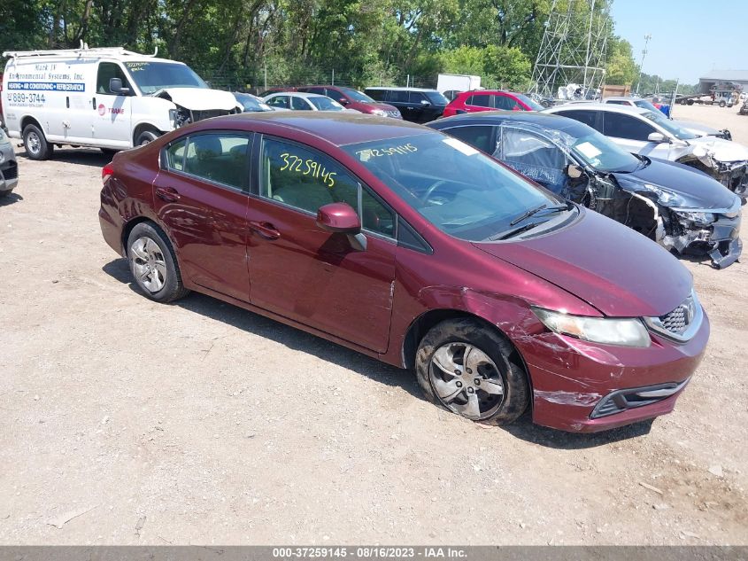 2013 HONDA CIVIC SDN LX - 19XFB2F56DE200669