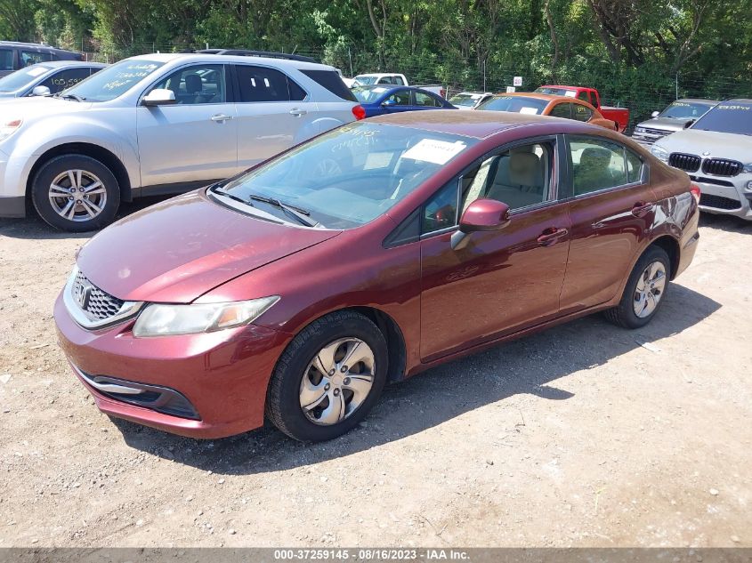 2013 HONDA CIVIC SDN LX - 19XFB2F56DE200669
