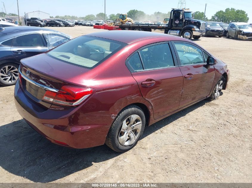 2013 HONDA CIVIC SDN LX - 19XFB2F56DE200669