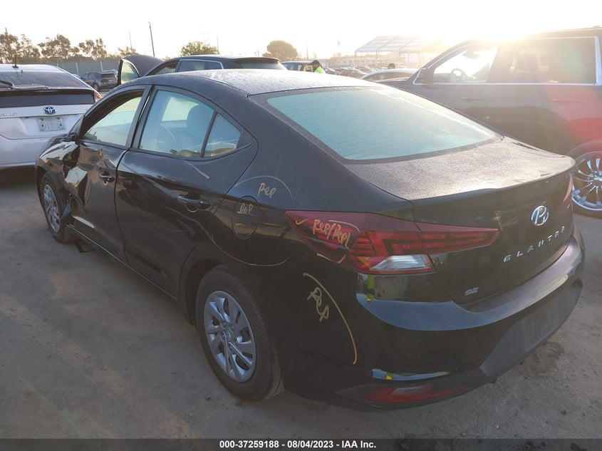 VIN KMHD74LF0LU085788 2020 HYUNDAI ELANTRA SE