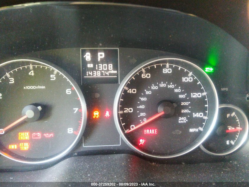 2013 SUBARU OUTBACK 2.5I PREMIUM - 4S4BRCGC2D3265728