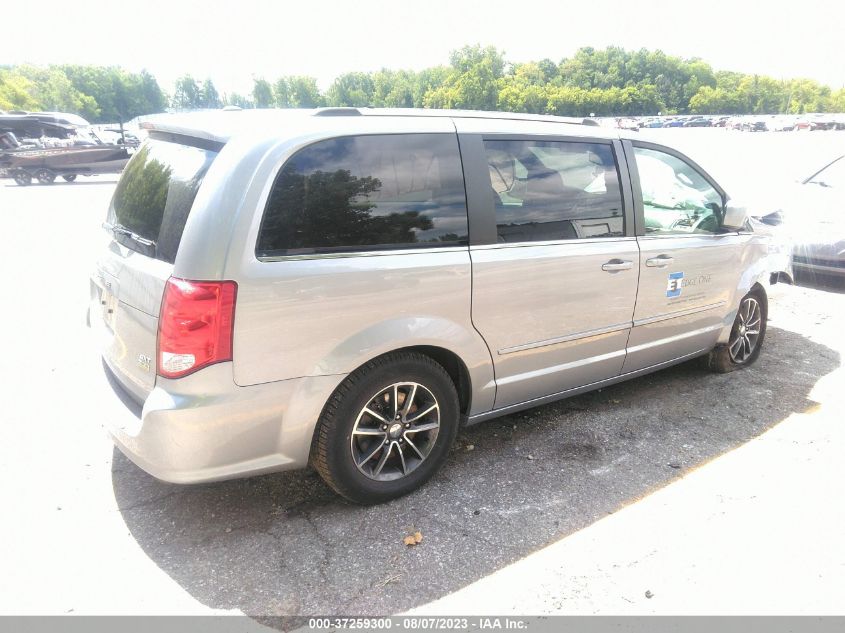 2017 DODGE GRAND CARAVAN SXT - 2C4RDGCG4HR731397