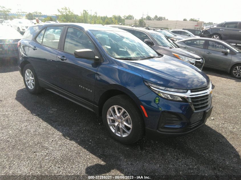 2022 CHEVROLET EQUINOX LS - 3GNAXSEV3NS235340