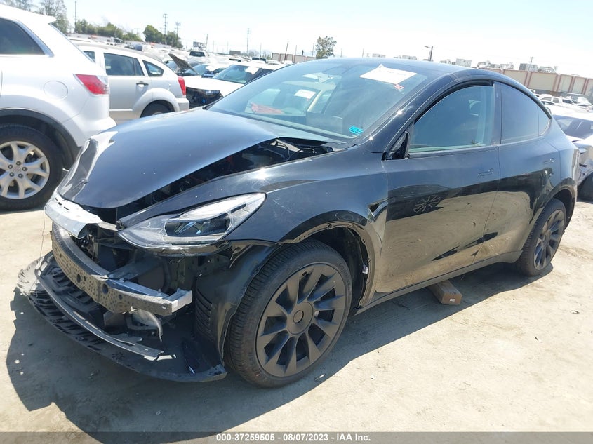 VIN 7SAYGDEE6PA030979 2023 TESLA MODEL Y LONG RANGE