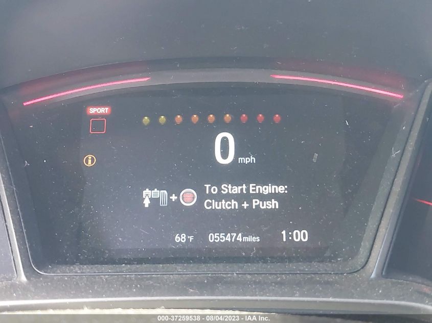2018 HONDA CIVIC TYPE R TOURING - SHHFK8G75JU202761