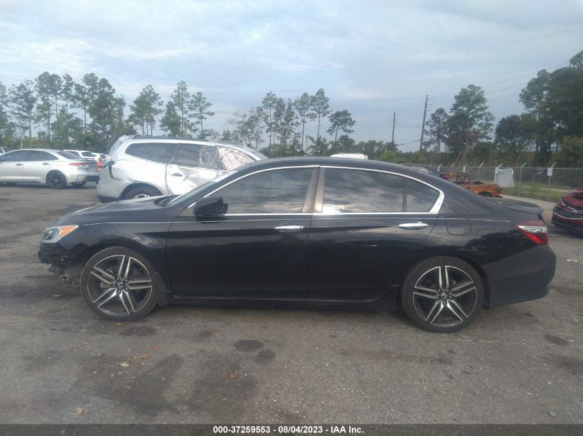 2017 HONDA ACCORD SEDAN SPORT SE - 1HGCR2F1XHA061104