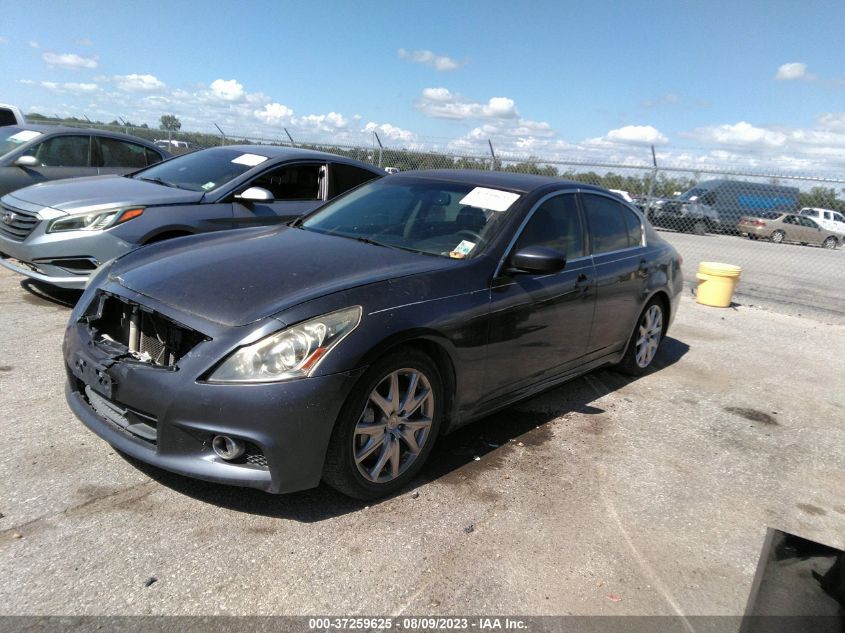 2013 INFINITI G37 SEDAN JOURNEY - JN1CV6AP0DM717299