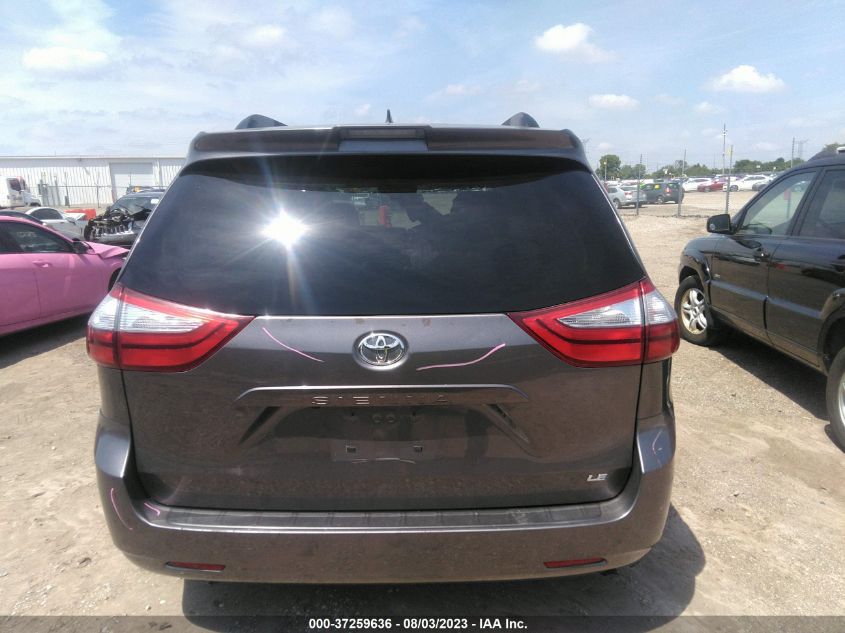 2019 TOYOTA SIENNA LE - 5TDKZ3DC1KS015854