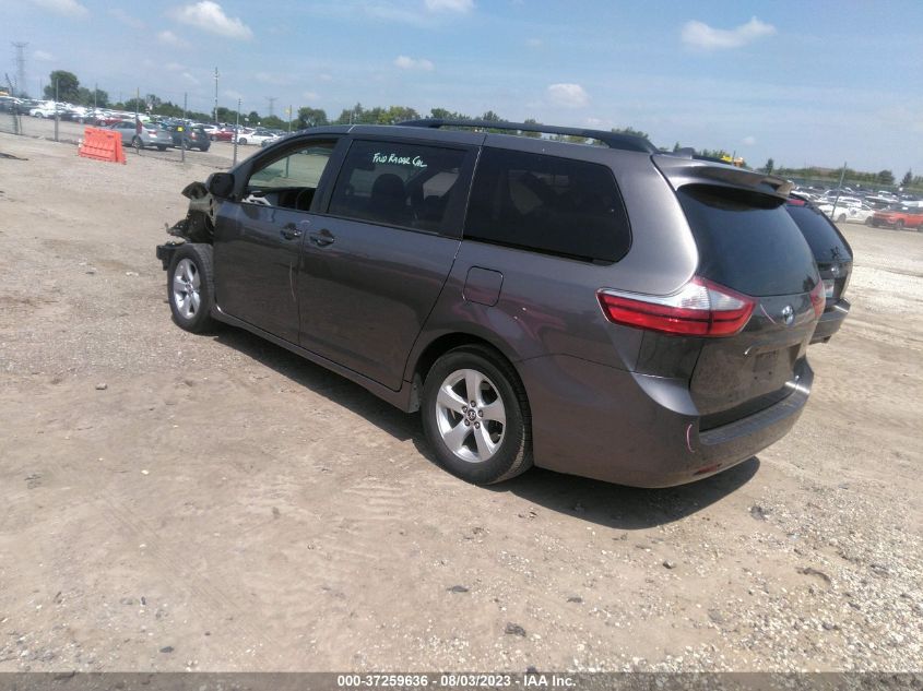 2019 TOYOTA SIENNA LE - 5TDKZ3DC1KS015854