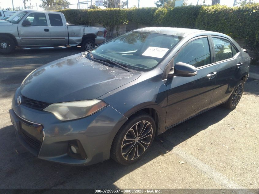 2014 TOYOTA COROLLA L/LE/S/S PLUS/LE PLUS - 5YFBURHE8EP012377