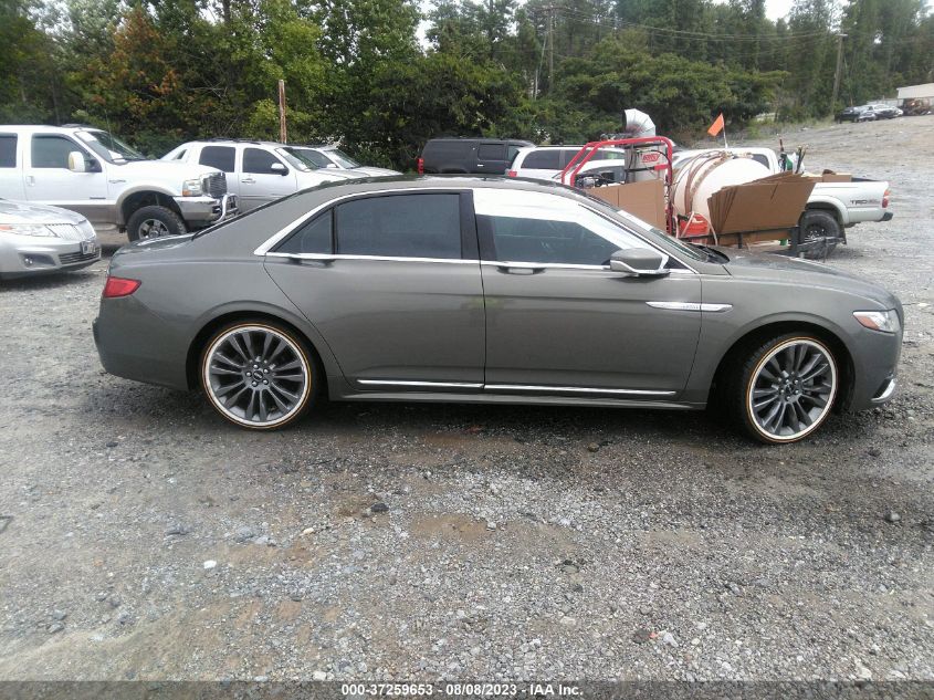 2017 LINCOLN CONTINENTAL RESERVE - 1LN6L9NPXH5628900