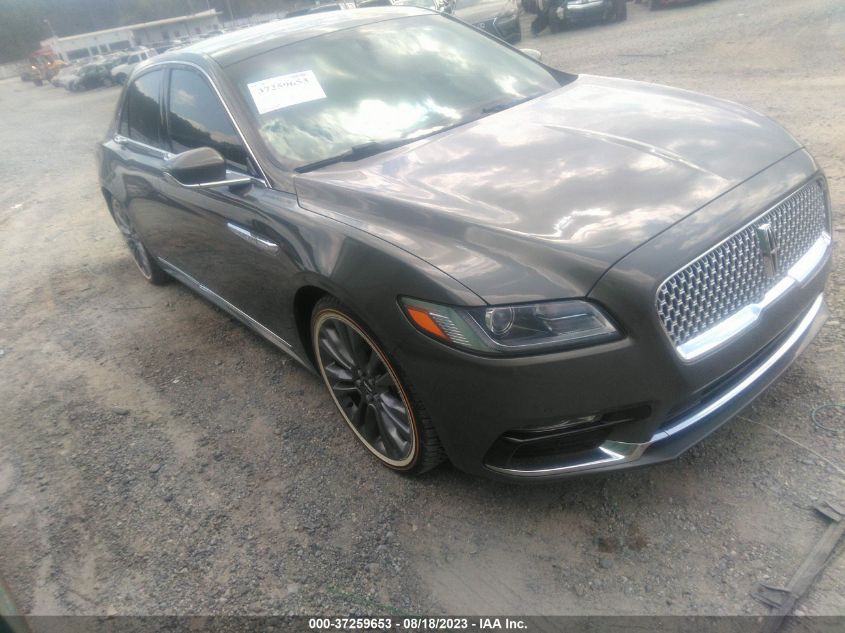 2017 LINCOLN CONTINENTAL RESERVE - 1LN6L9NPXH5628900