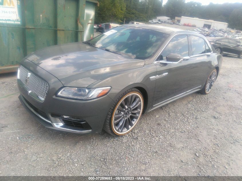 2017 LINCOLN CONTINENTAL RESERVE - 1LN6L9NPXH5628900