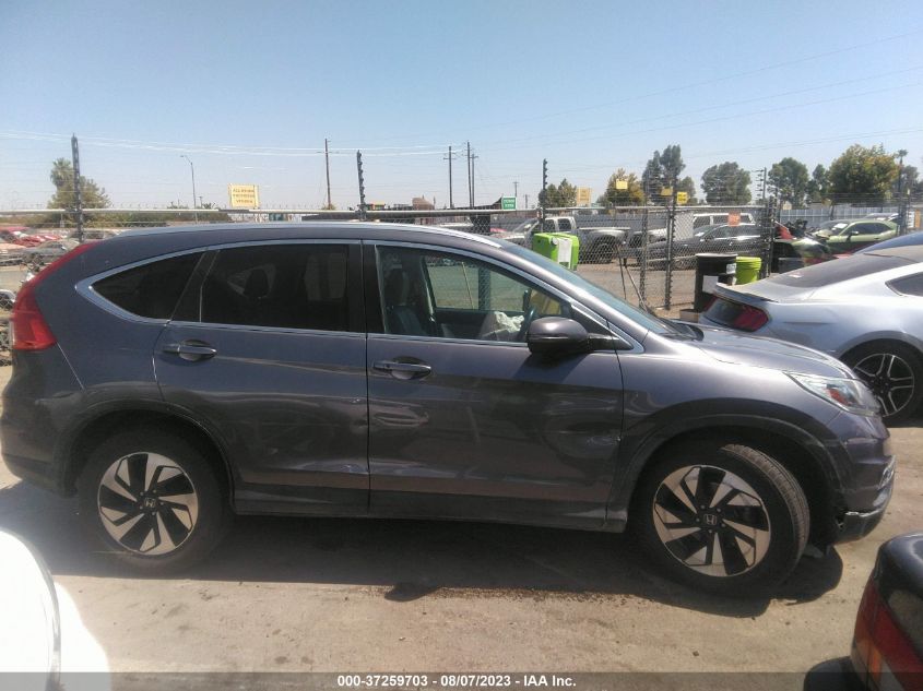 2016 HONDA CR-V TOURING - 5J6RM4H90GL063558