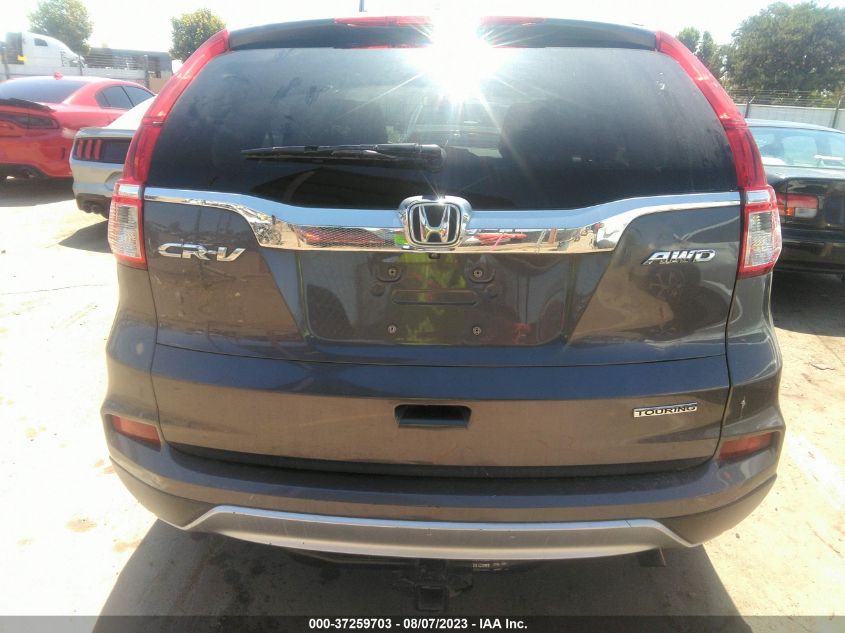 2016 HONDA CR-V TOURING - 5J6RM4H90GL063558