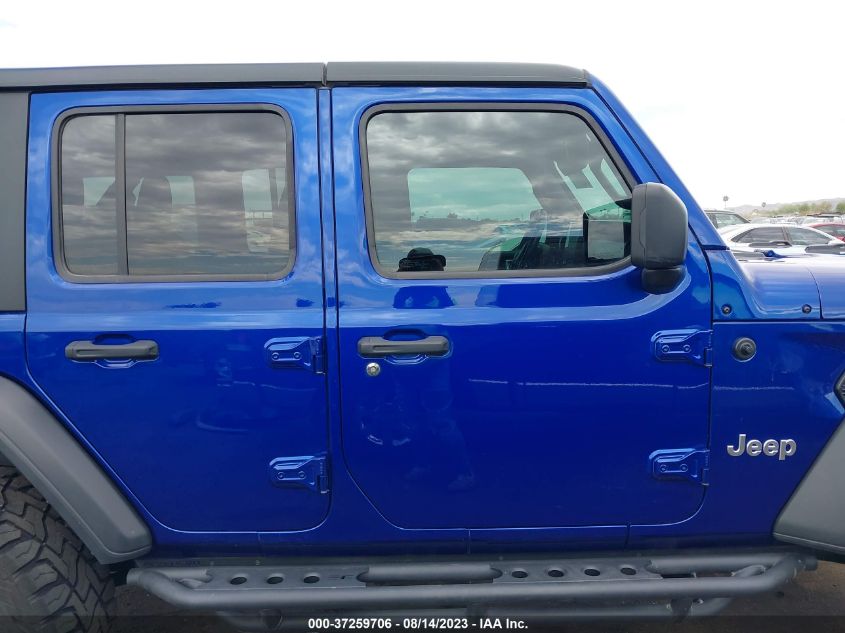 2020 JEEP WRANGLER UNLIMITED SPORT S - 1C4HJXDGXLW263680