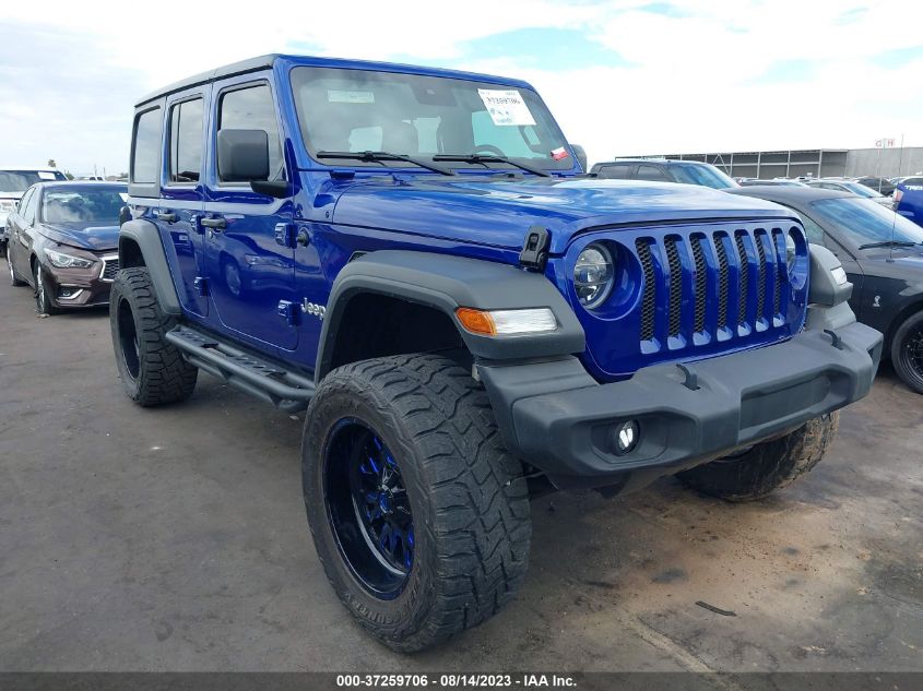 2020 JEEP WRANGLER UNLIMITED SPORT S - 1C4HJXDGXLW263680