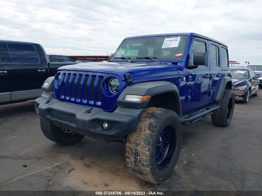 2020 JEEP WRANGLER UNLIMITED SPORT S - 1C4HJXDGXLW263680
